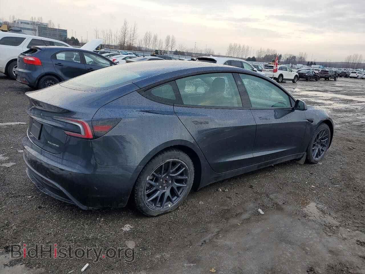 2024 TESLA MODEL 3 - VIN: LRW3E7EB6RC101084 - Фото 3