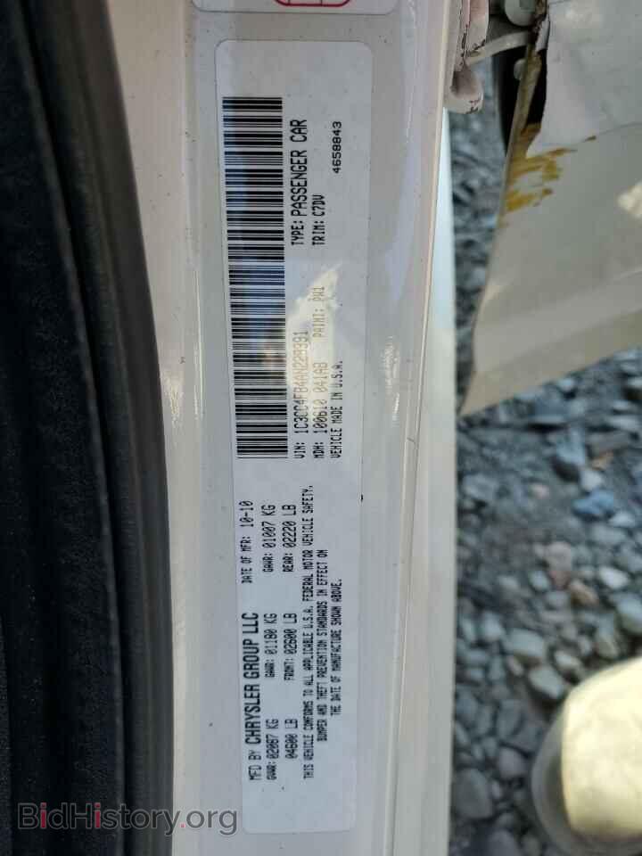 2010 CHRYSLER SEBRING - VIN: 1C3CC4FB4AN229391 - Фото 12