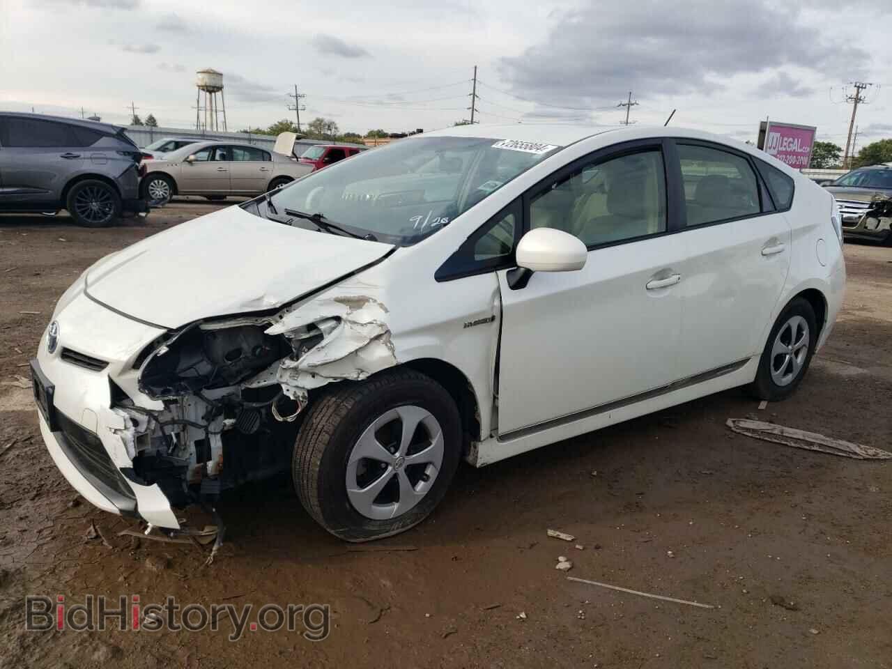 Photo JTDKN3DU5C1522873 - TOYOTA PRIUS 2012
