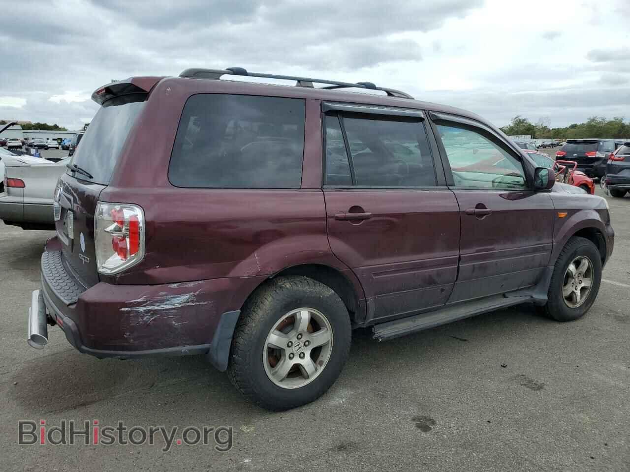 2007 HONDA PILOT - VIN: 2HKYF18577H502881 - Фото 3