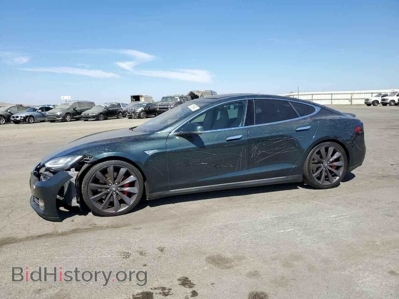 Photo 5YJSA1H11EFP30713 - TESLA MODEL S 2014