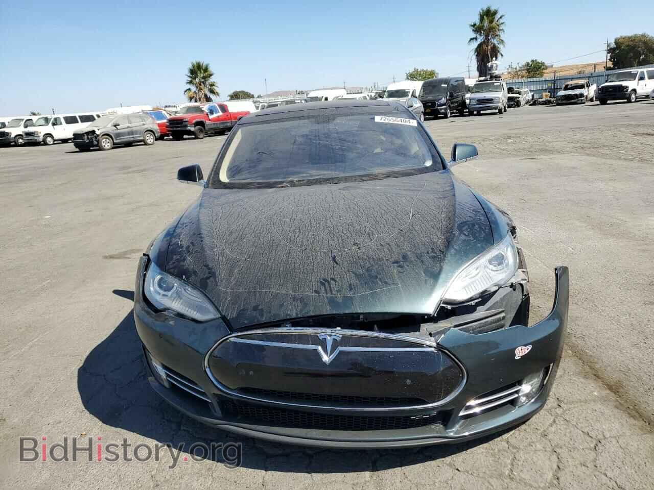 2014 TESLA MODEL S - VIN: 5YJSA1H11EFP30713 - Фото 5