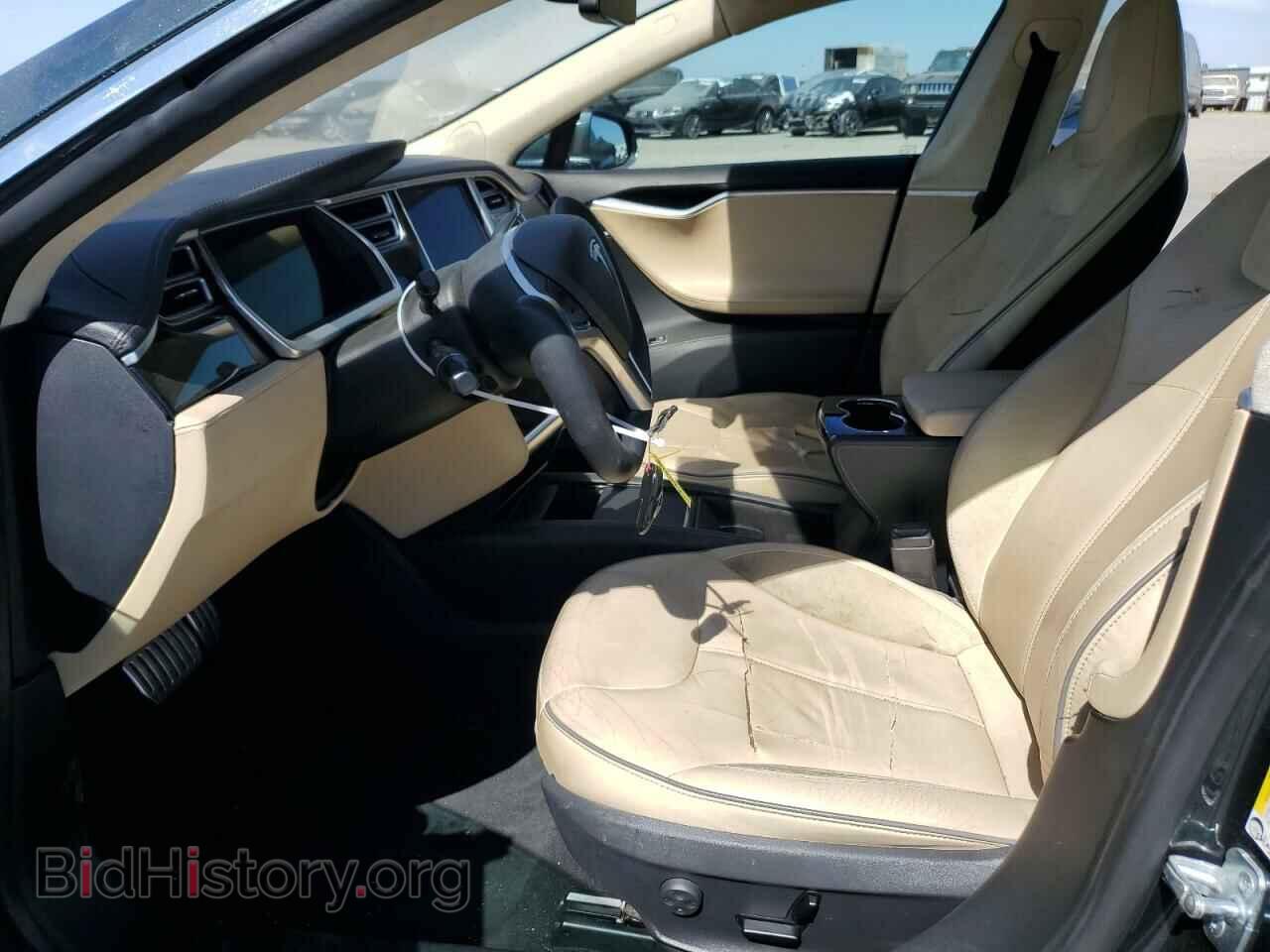 2014 TESLA MODEL S - VIN: 5YJSA1H11EFP30713 - Фото 7