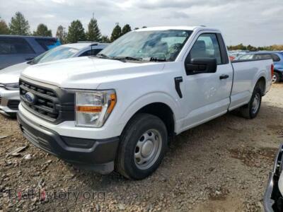 2021 Ford ALL MODELS F150, white — VIN 1FTMF1CB2MKE88526, Copart