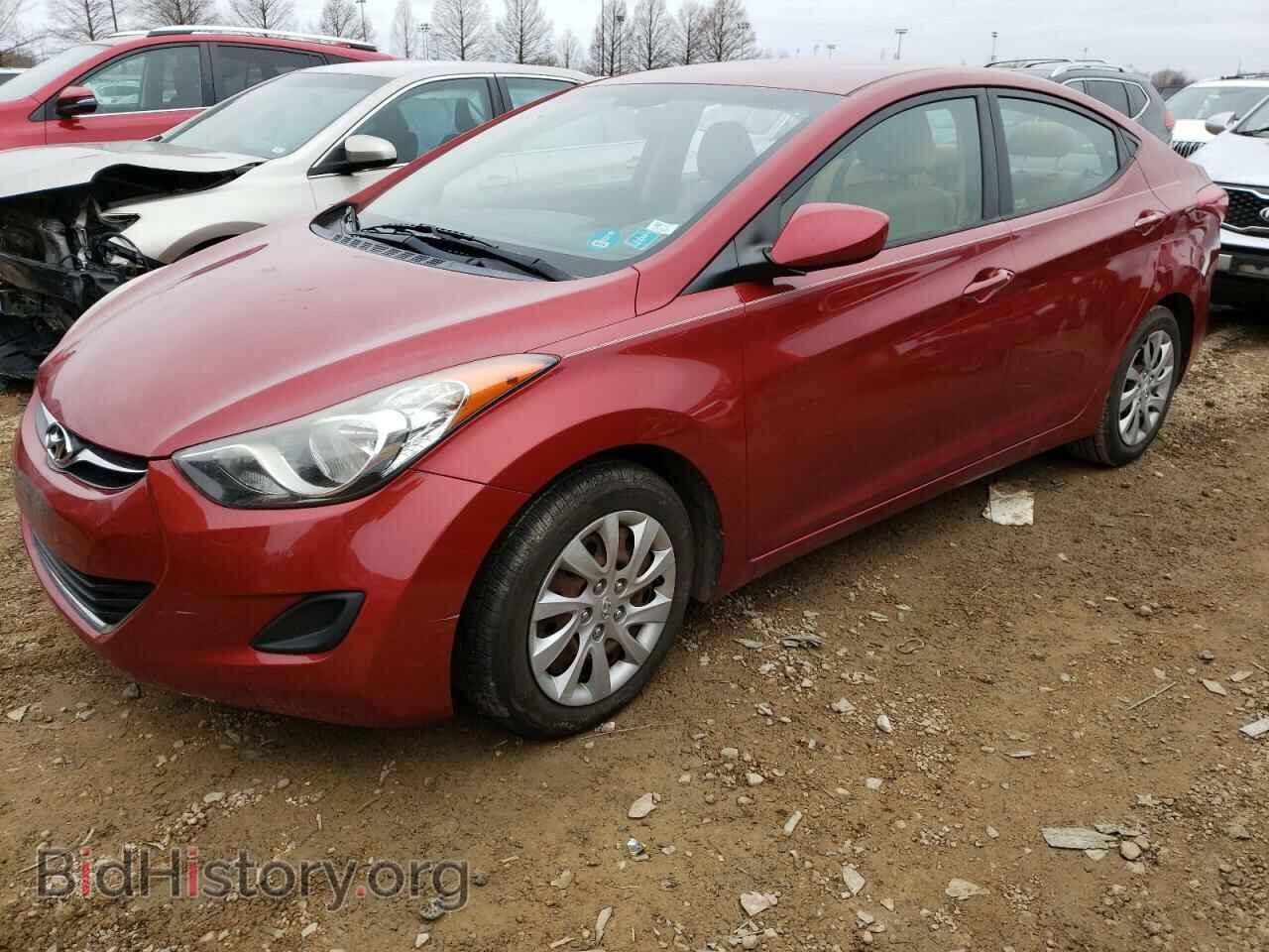 Photo KMHDH4AE7CU360323 - HYUNDAI ELANTRA 2012