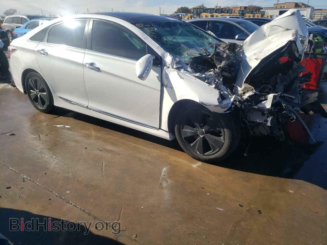 2012 HYUNDAI SONATA - VIN: KMHEC4A44CA023930 - Фото 4