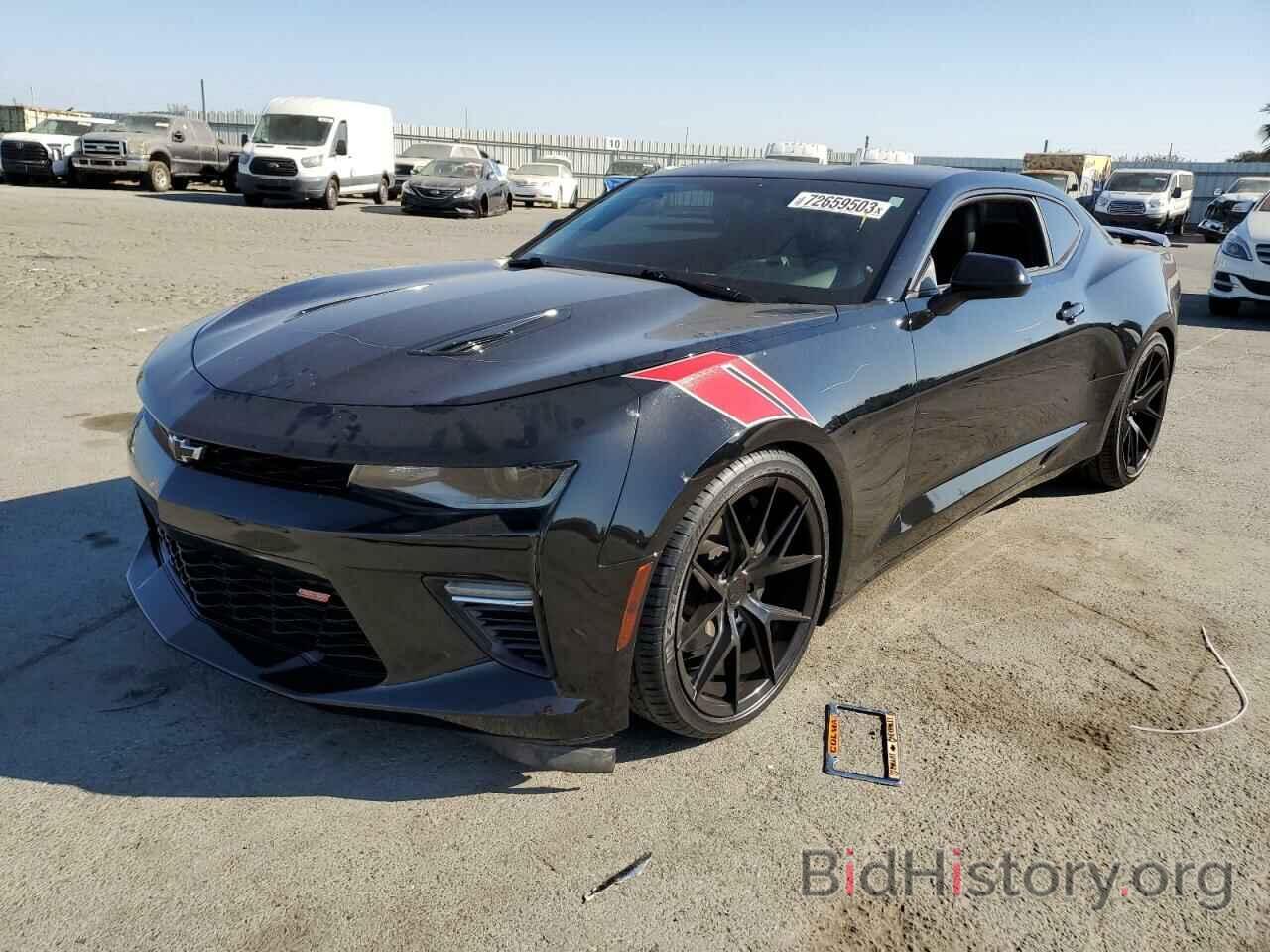 Chevrolet Camaro 2016 черный