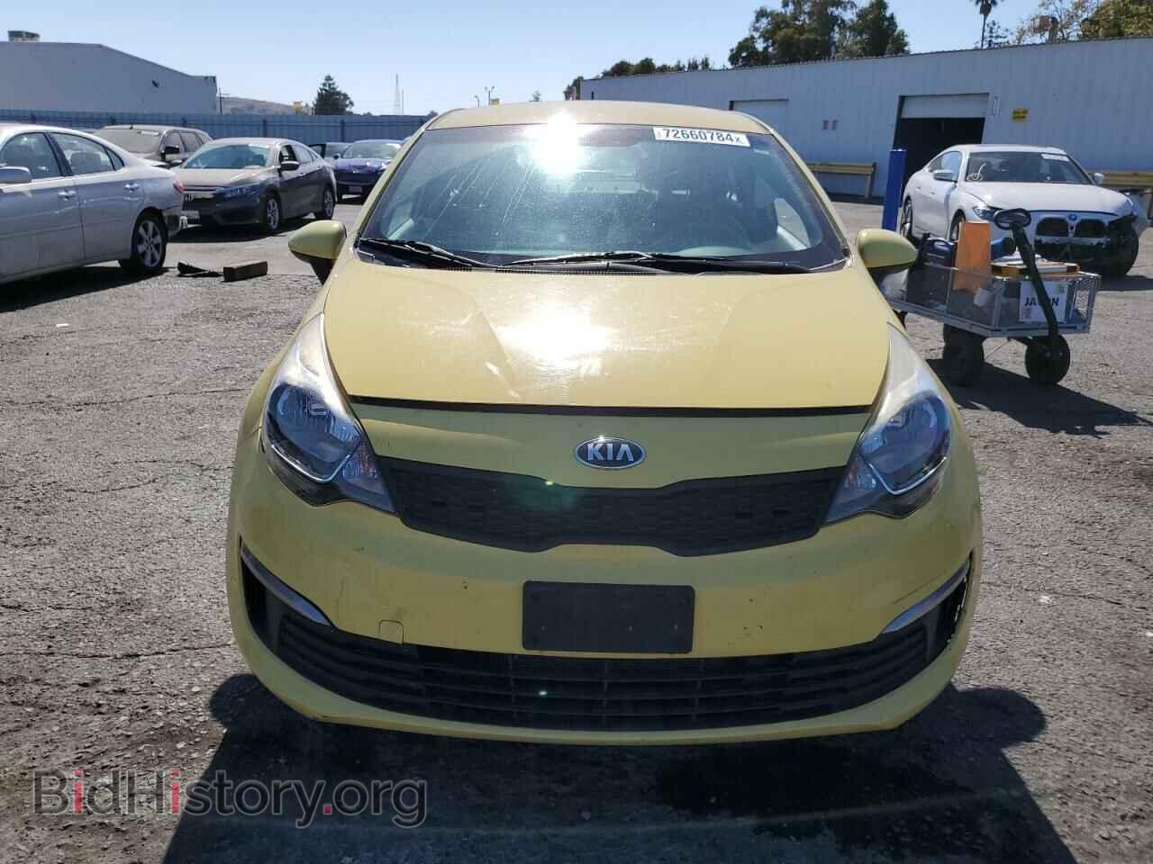 2016 KIA RIO - VIN: KNADM4A31G6668528 - Фото 5