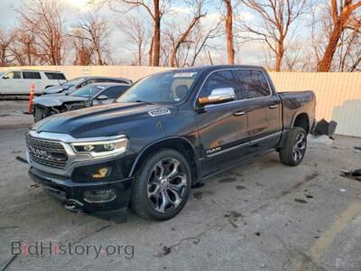 2020 RAM 1500 Limited, black — VIN 1C6SRFHT2LN254632, Copart