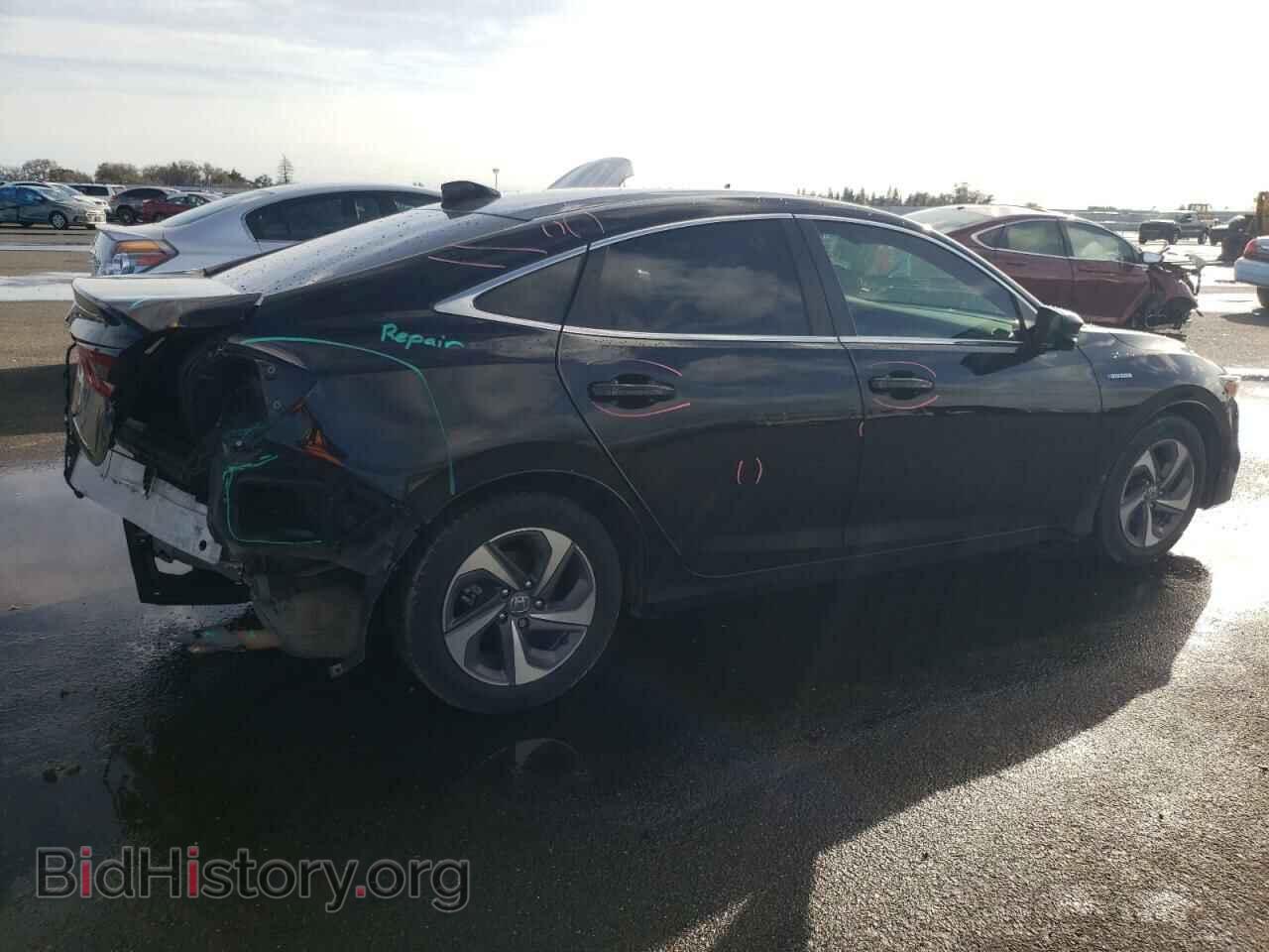 2019 HONDA INSIGHT - VIN: 19XZE4F52KE007240 - Фото 3