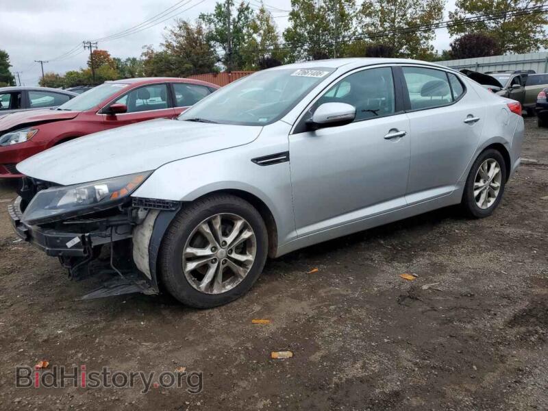 2013 Kia OPTIMA EX (VIN 5XXGN4A71DG196912) — photo 1 of 13, Copart, damage: front end