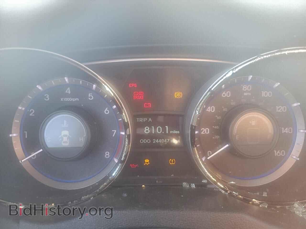 2013 HYUNDAI SONATA - VIN: 5NPEC4AC0DH569839 - Фото 9