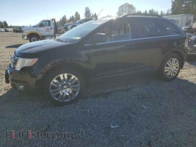 2008 Ford EDGE Edge Limit, черный — VIN 2FMDK49C38BA97216, Copart