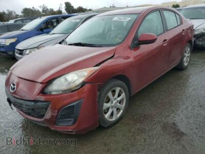 2011 Mazda 3 3 I, red — VIN JM1BL1VG9B1480130, Copart