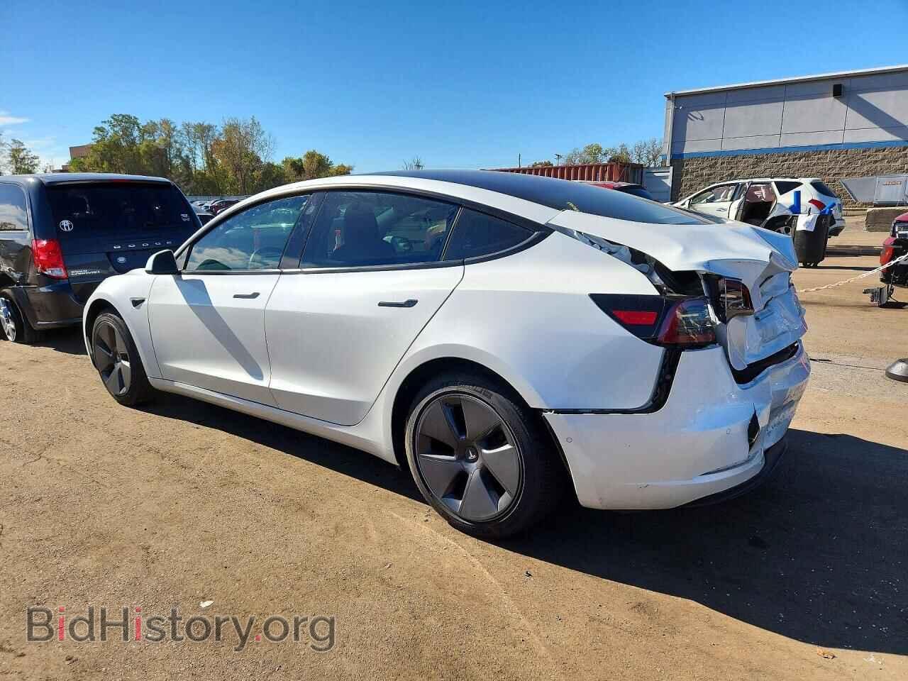 2022 TESLA MODEL 3 - VIN: 5YJ3E1EB0NF107489 - Фото 2