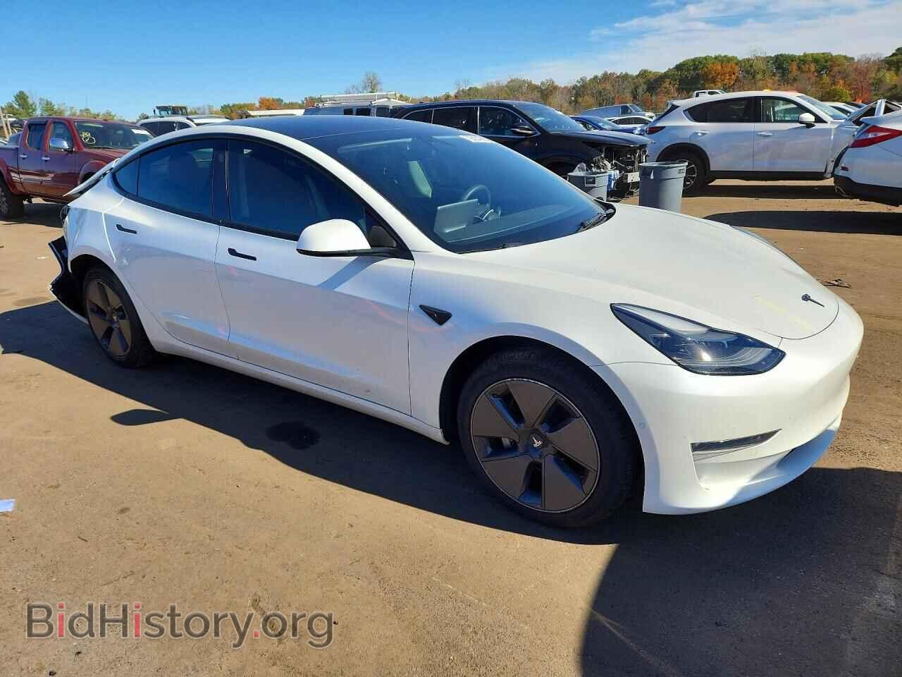 2022 TESLA MODEL 3 - VIN: 5YJ3E1EB0NF107489 - Фото 4