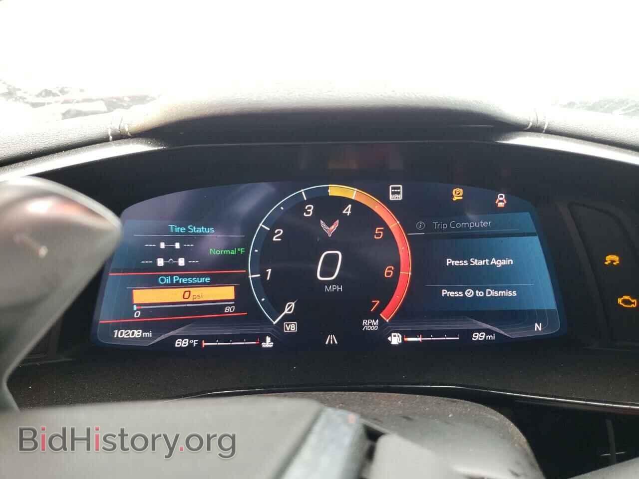 2021 CHEVROLET CORVETTE - VIN: 1G1YB3D40M5118529 - Фото 9
