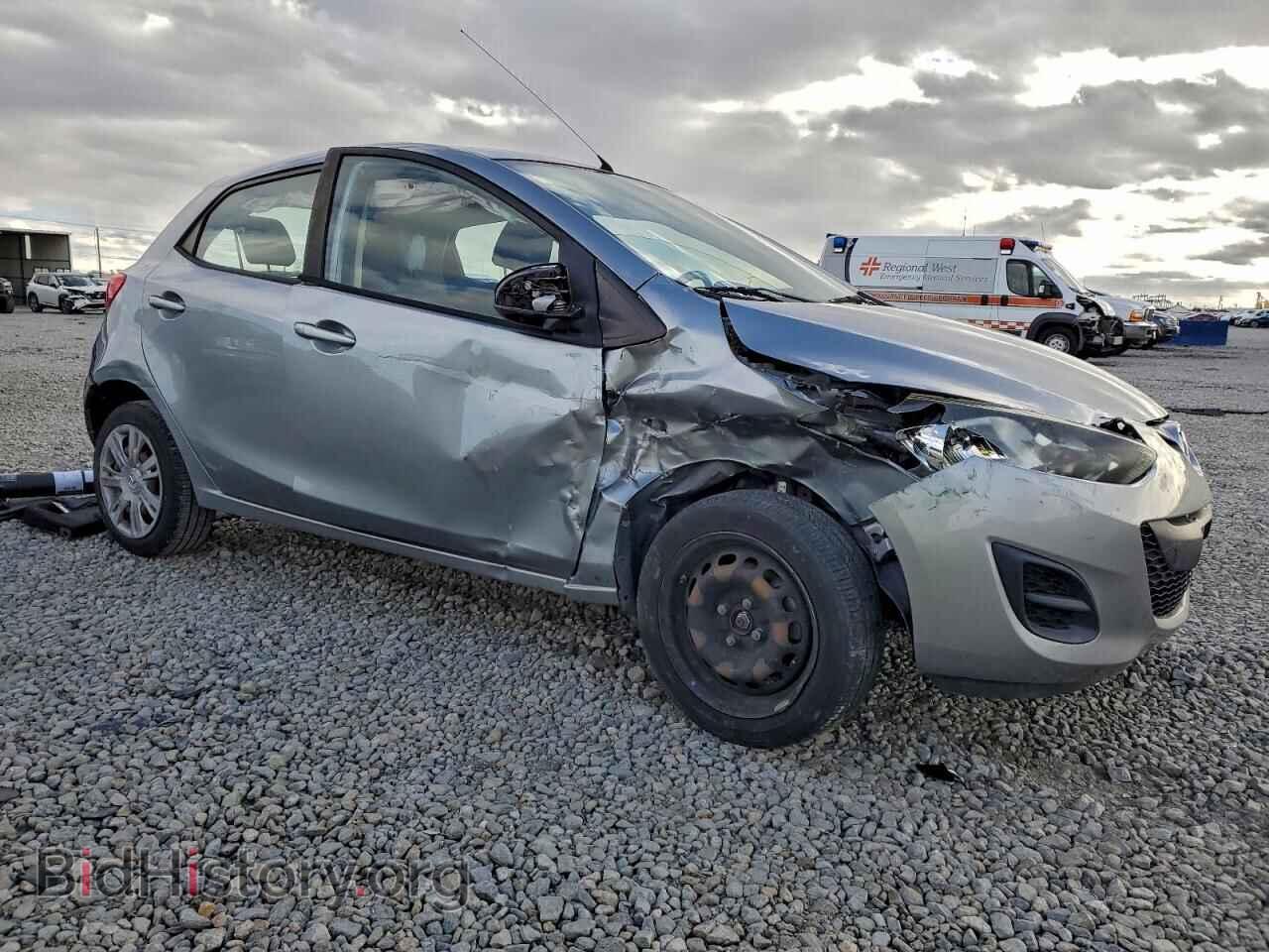2013 MAZDA 2 - VIN: JM1DE1KY6D0161955 - Фото 4