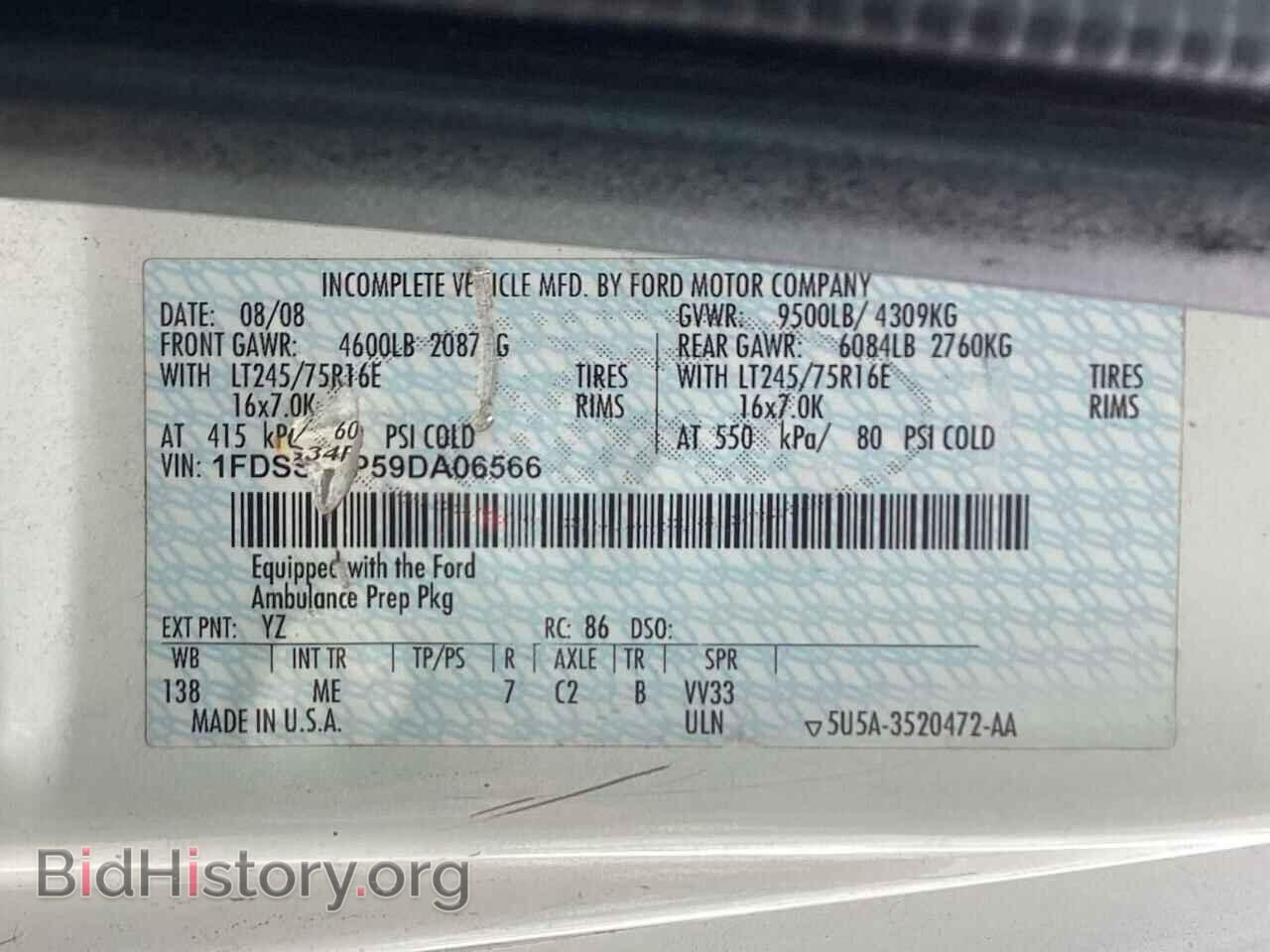 2009 FORD ALL Models - VIN: 1FDSS34P59DA06566 - Photo 10