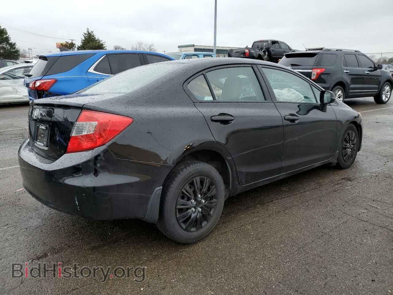 2012 HONDA CIVIC - VIN: 19XFB2F56CE050951 - Фото 3