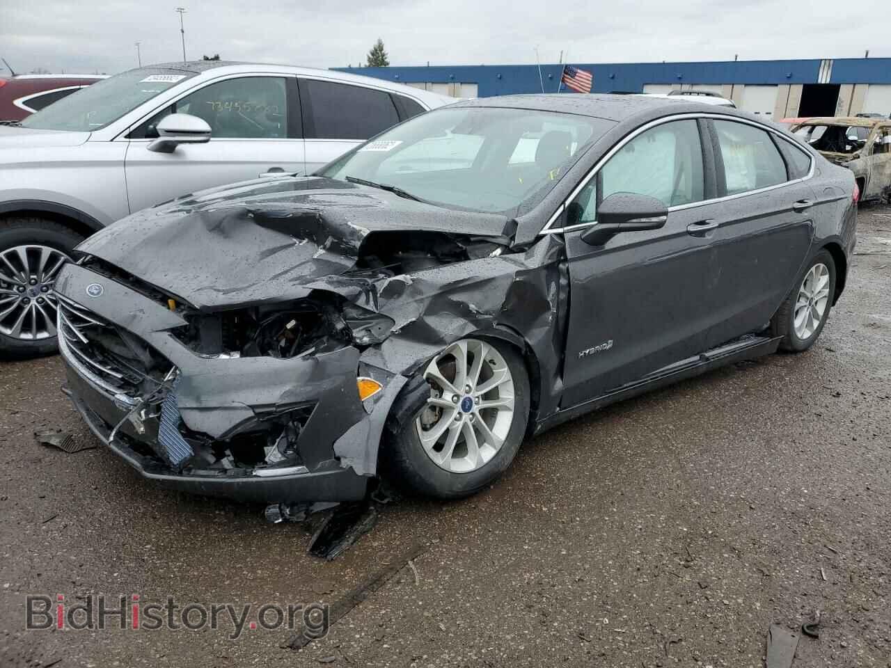 Фотография 3FA6P0MU4KR167103 - FORD FUSION 2019
