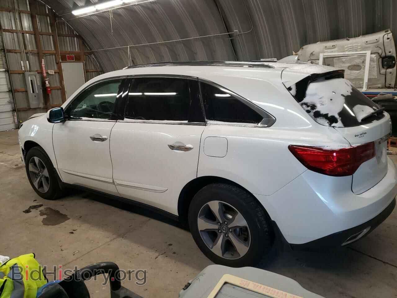 2014 ACURA MDX - VIN: 5FRYD4H25EB014391 - Фото 2