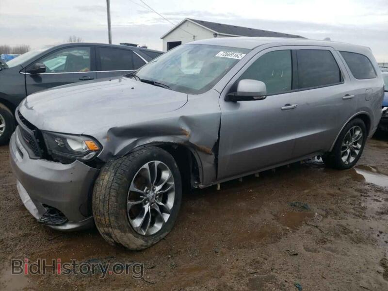 2019 Dodge DURANGO Durango GT (VIN 1C4RDJDG4KC744713) — фото 1 из 13, Copart, повреждение: передняя часть