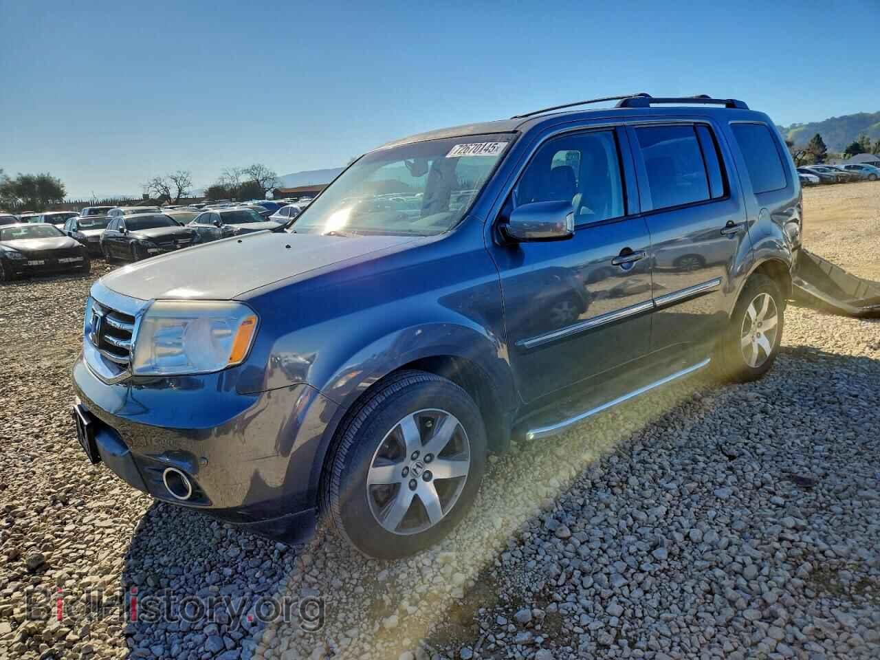 Фотография 5FNYF4H93DB041256 - HONDA PILOT 2013