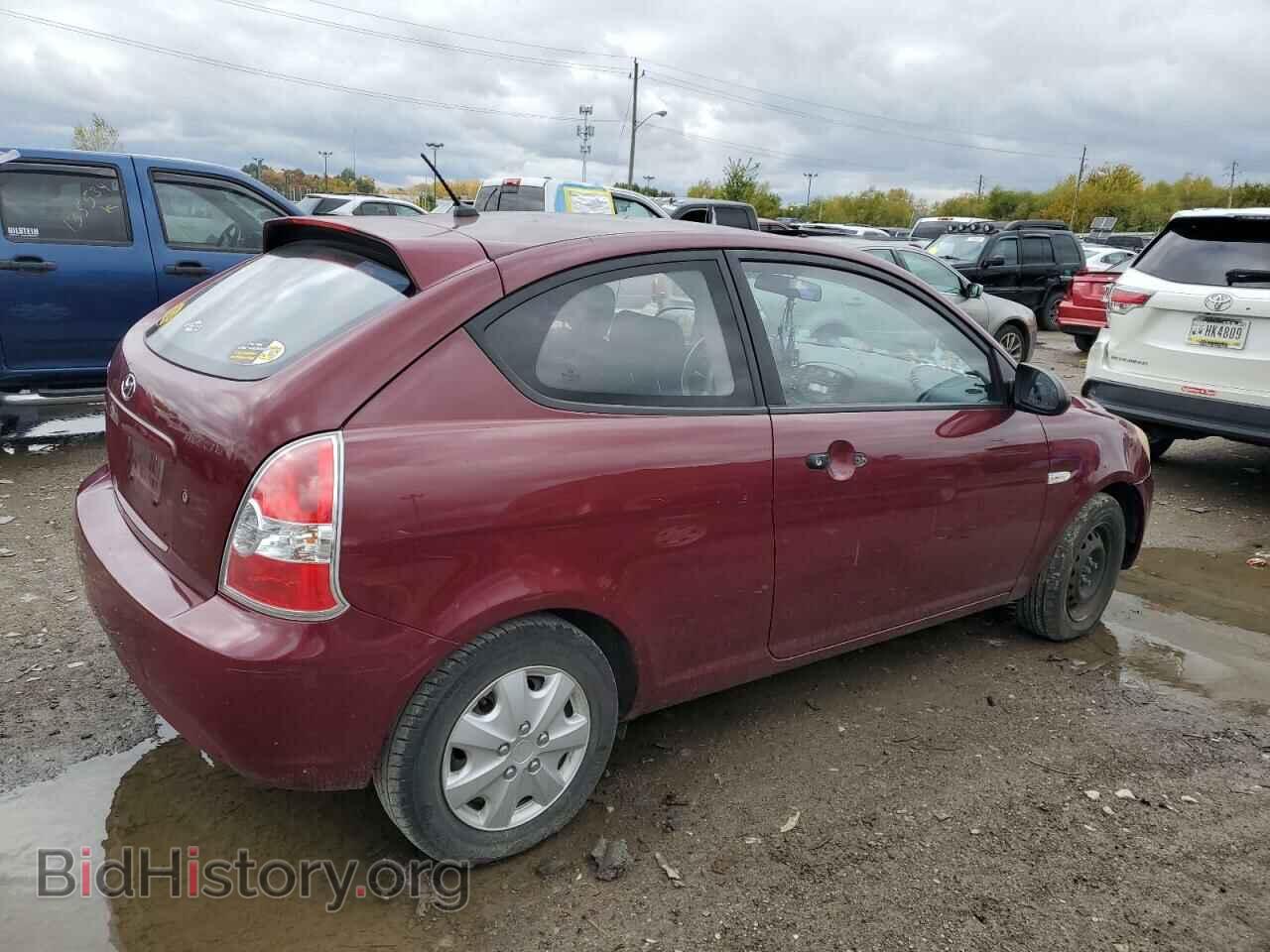 2007 HYUNDAI ACCENT - VIN: KMHCM36C47U054484 - Фото 3
