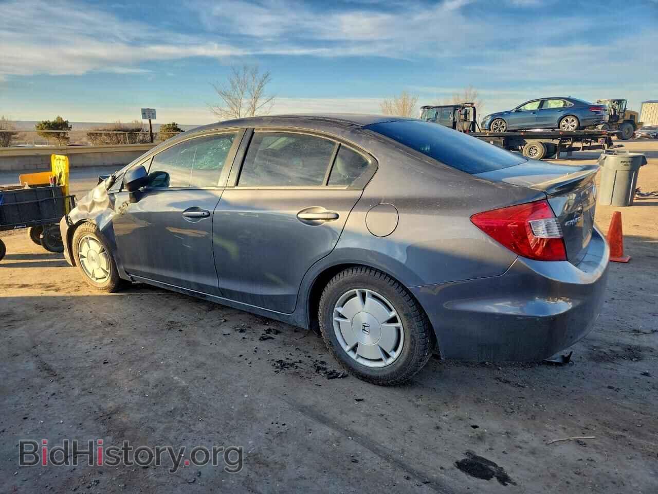 2012 HONDA CIVIC - VIN: 2HGFB2F62CH321082 - Фото 2