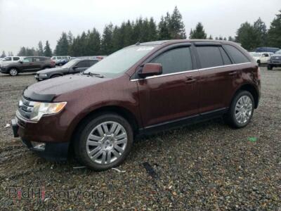 2010 Ford EDGE Edge Limit, maroon — VIN 2FMDK4KC8ABB65977, Copart
