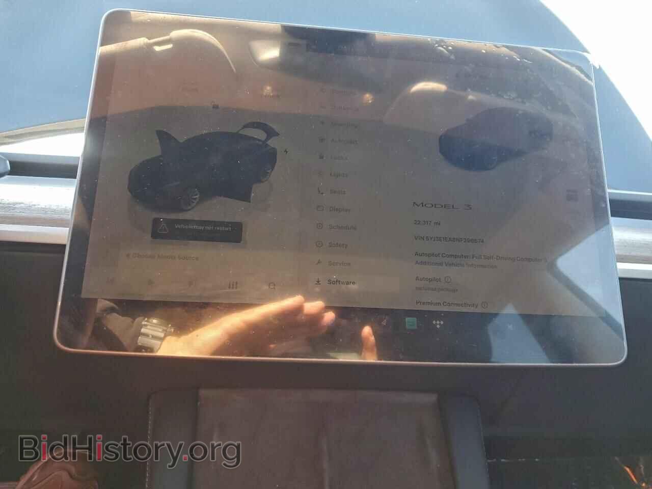 2022 TESLA MODEL 3 - VIN: 5YJ3E1EA8NF296674 - Photo 9
