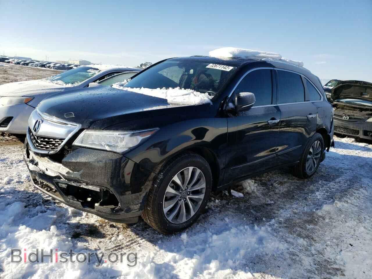 Фотография 5FRYD4H48EB026651 - ACURA MDX 2014