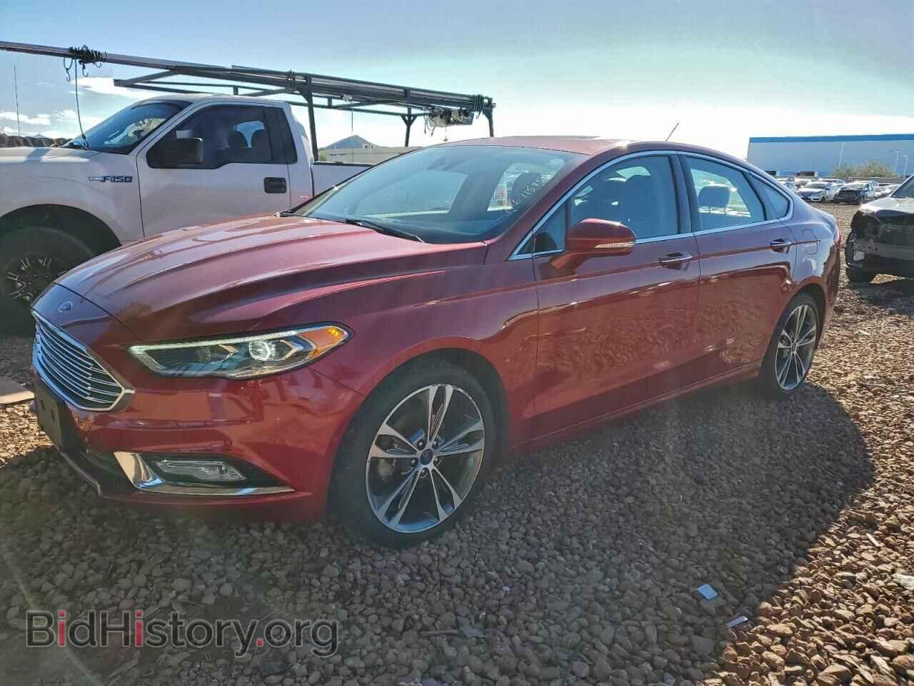 Photo 3FA6P0D97HR249069 - FORD FUSION 2017