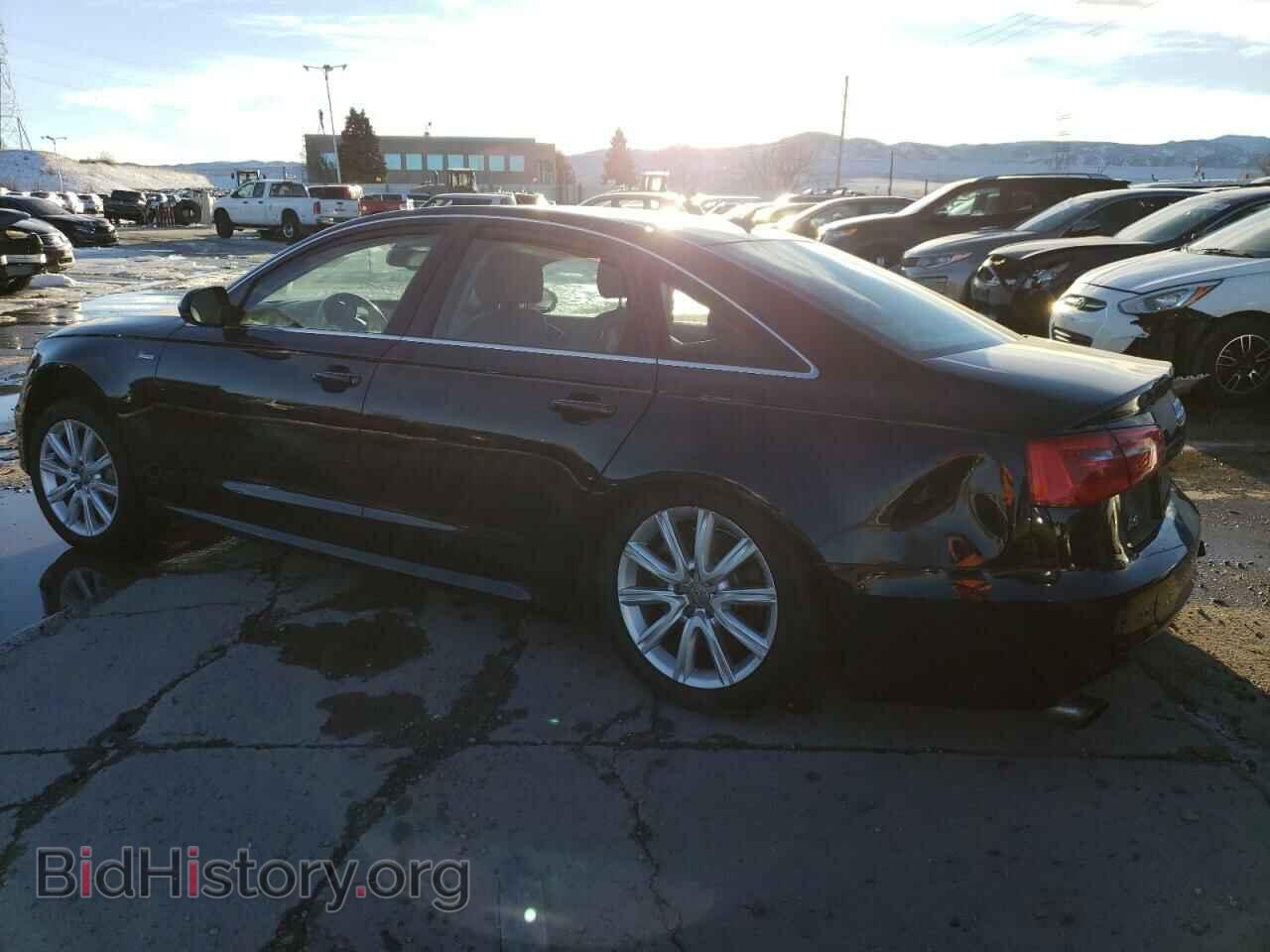 2013 AUDI A6 - VIN: WAUJGAFC1DN126607 - Photo 2