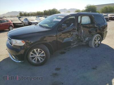 2016 Dodge DURANGO Durango LI, черный — VIN 1C4RDHDGXGC346437, Copart
