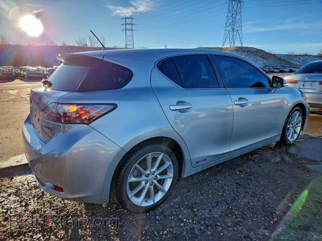2012 LEXUS CT 200 - VIN: JTHKD5BH7C2107468 - Photo 3