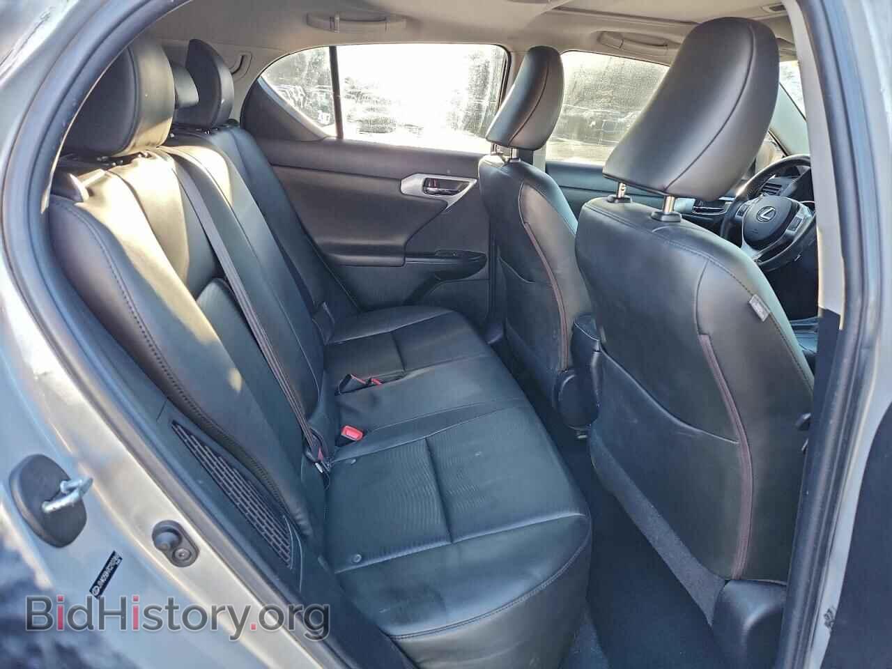 2012 LEXUS CT 200 - VIN: JTHKD5BH7C2107468 - Photo 10