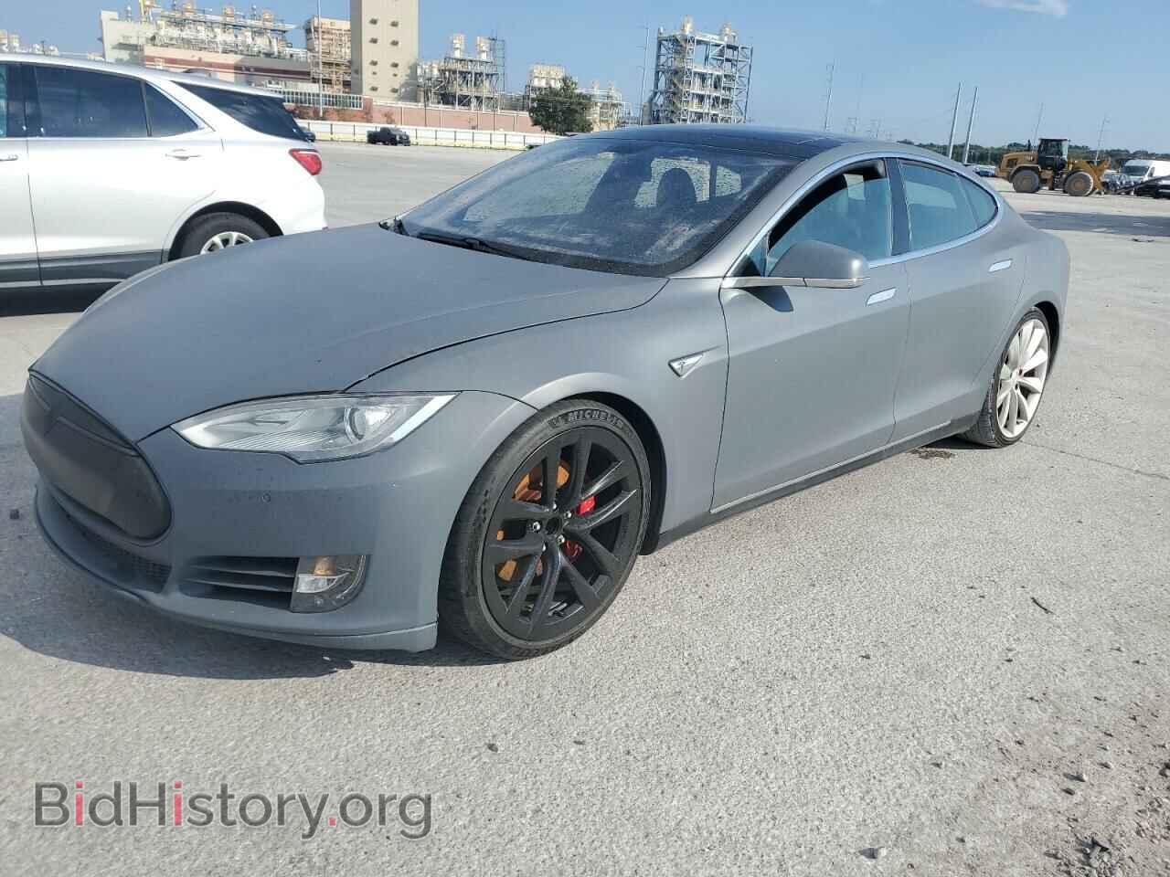 Фотография 5YJSA1H10EFP33862 - TESLA MODEL S 2014
