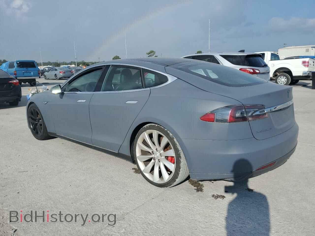 2014 TESLA MODEL S - VIN: 5YJSA1H10EFP33862 - Фото 2
