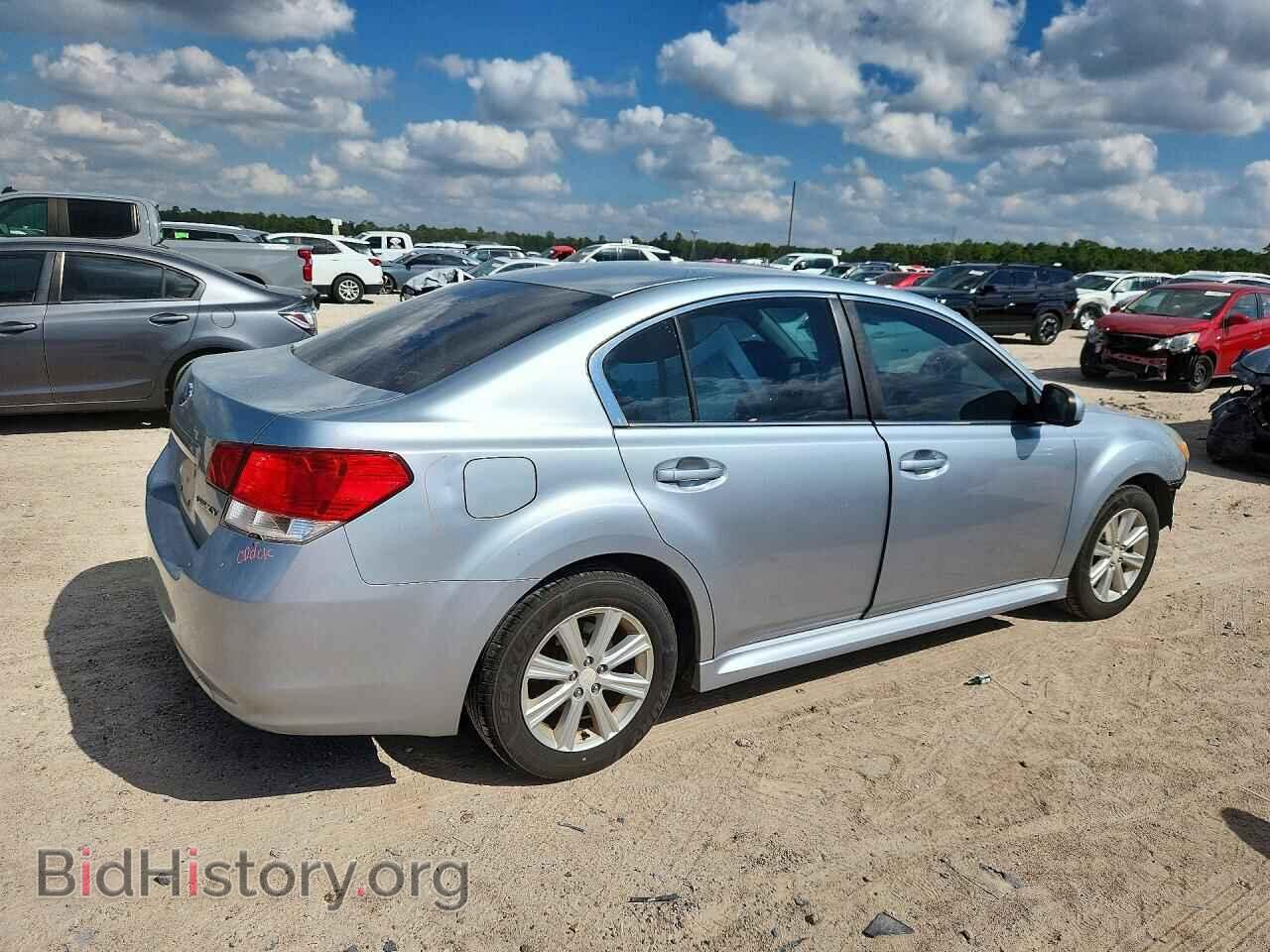 2012 SUBARU LEGACY - VIN: 4S3BMAA6XC1016100 - Фото 3