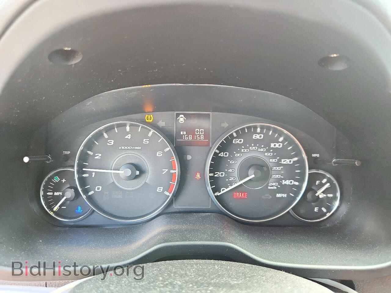 2012 SUBARU LEGACY - VIN: 4S3BMAA6XC1016100 - Фото 9