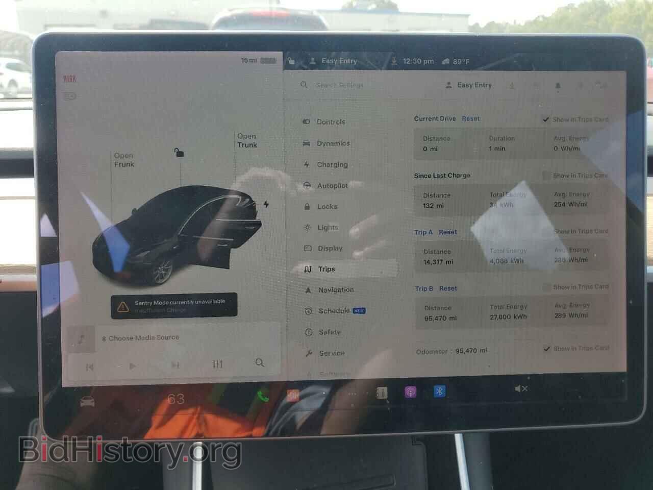 2019 TESLA MODEL 3 - VIN: 5YJ3E1EB4KF385727 - Фото 9