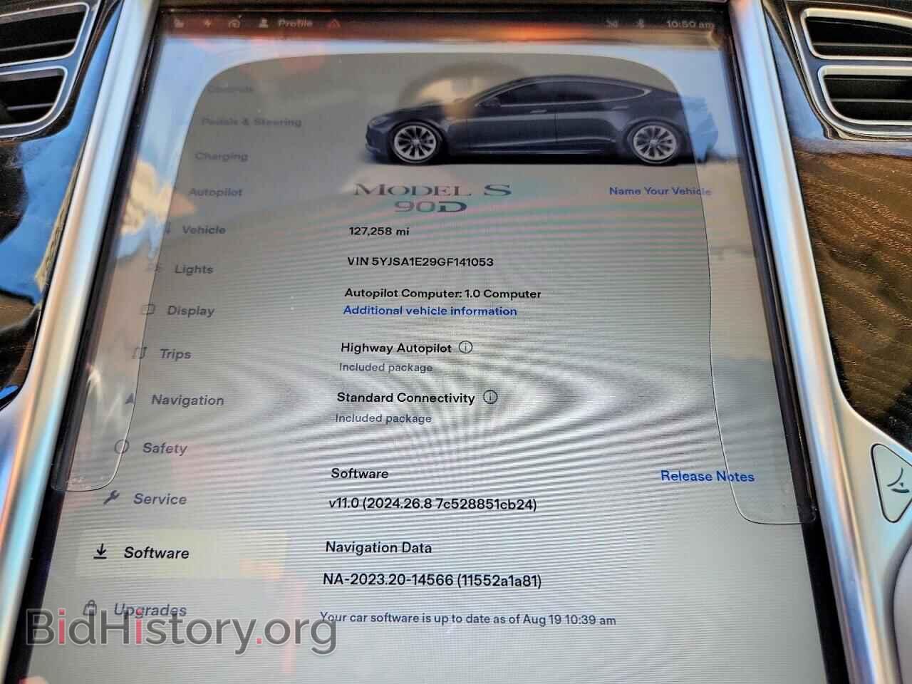2016 TESLA MODEL S - VIN: 5YJSA1E29GF141053 - Photo 9