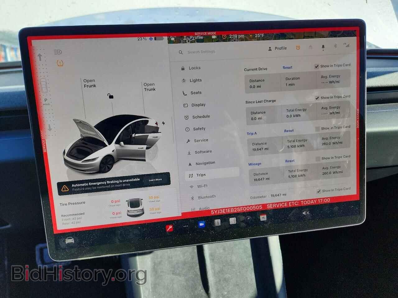 2025 TESLA MODEL 3 - VIN: 5YJ3E1EB2SF000505 - Photo 9