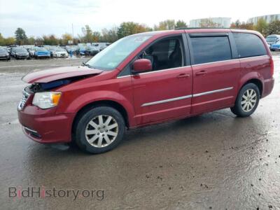 2016 Chrysler MINIVAN Touring, красный — VIN 2C4RC1BG2GR287145, Copart