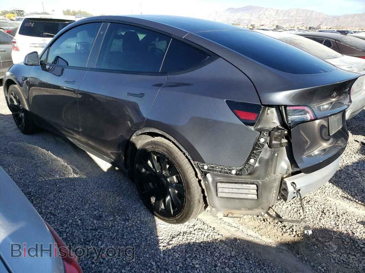 2020 TESLA MODEL Y - VIN: 5YJYGDEE6LF034153 - Фото 2