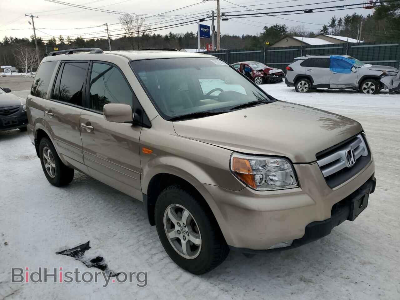 2007 HONDA PILOT - VIN: 2HKYF18577H537856 - Фото 4