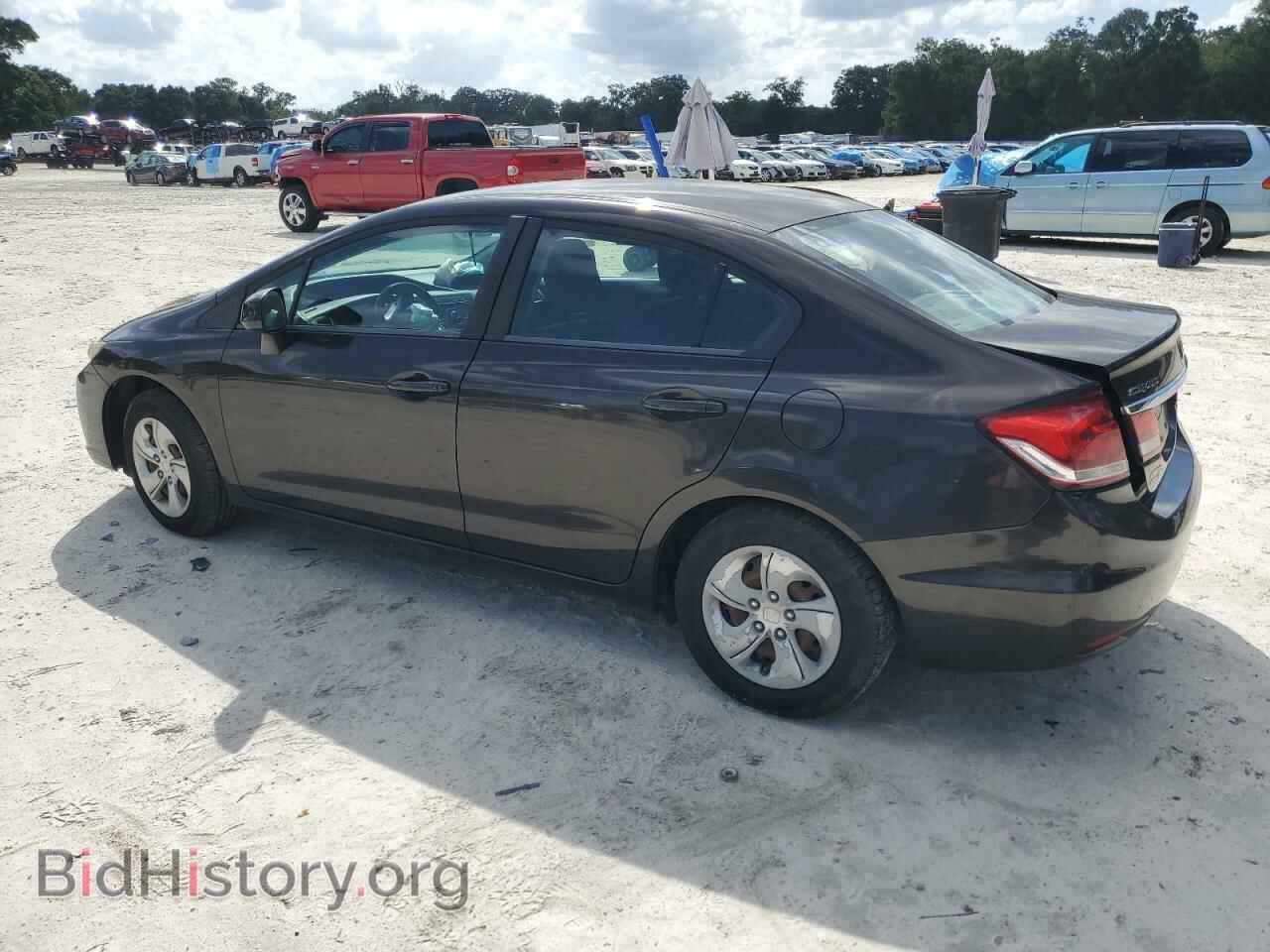 2013 HONDA CIVIC - VIN: 2HGFB2F50DH510273 - Фото 2
