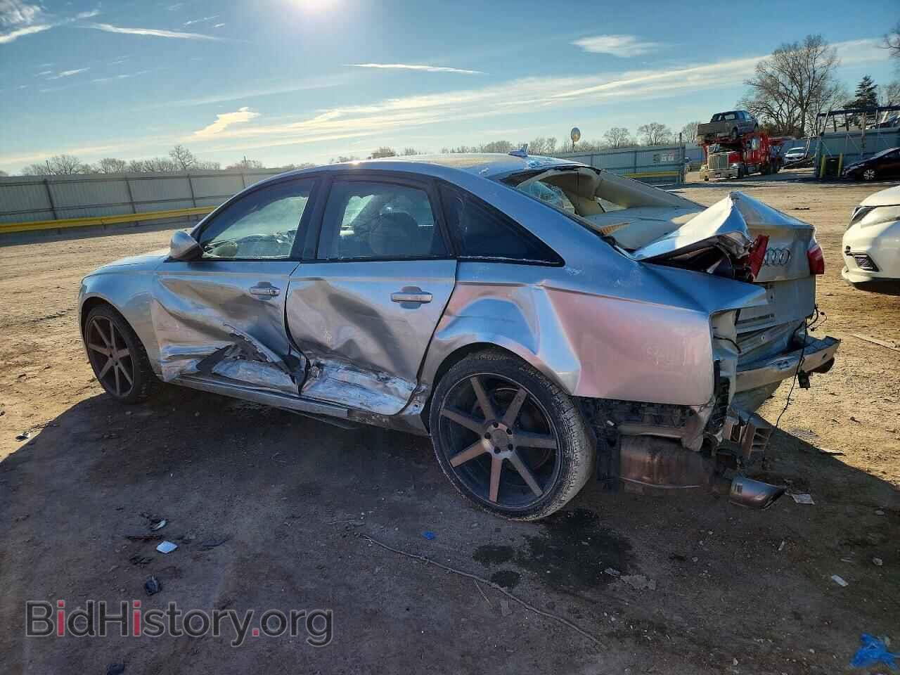 2014 AUDI A6 - VIN: WAUGFAFCXEN027721 - Фото 2